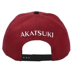Naruto Akatsuki Cloud Pre-Curved Bill Snapback Hat -Anime Peripherals 0012746naruto akatsuki cloud pre curved bill snapback