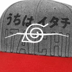 Naruto Itachi Anti Leaf Village Pre-Curved Bill Snapback Hat -Anime Peripherals 0012751naruto itachi anti leaf village pre curved bill snapback