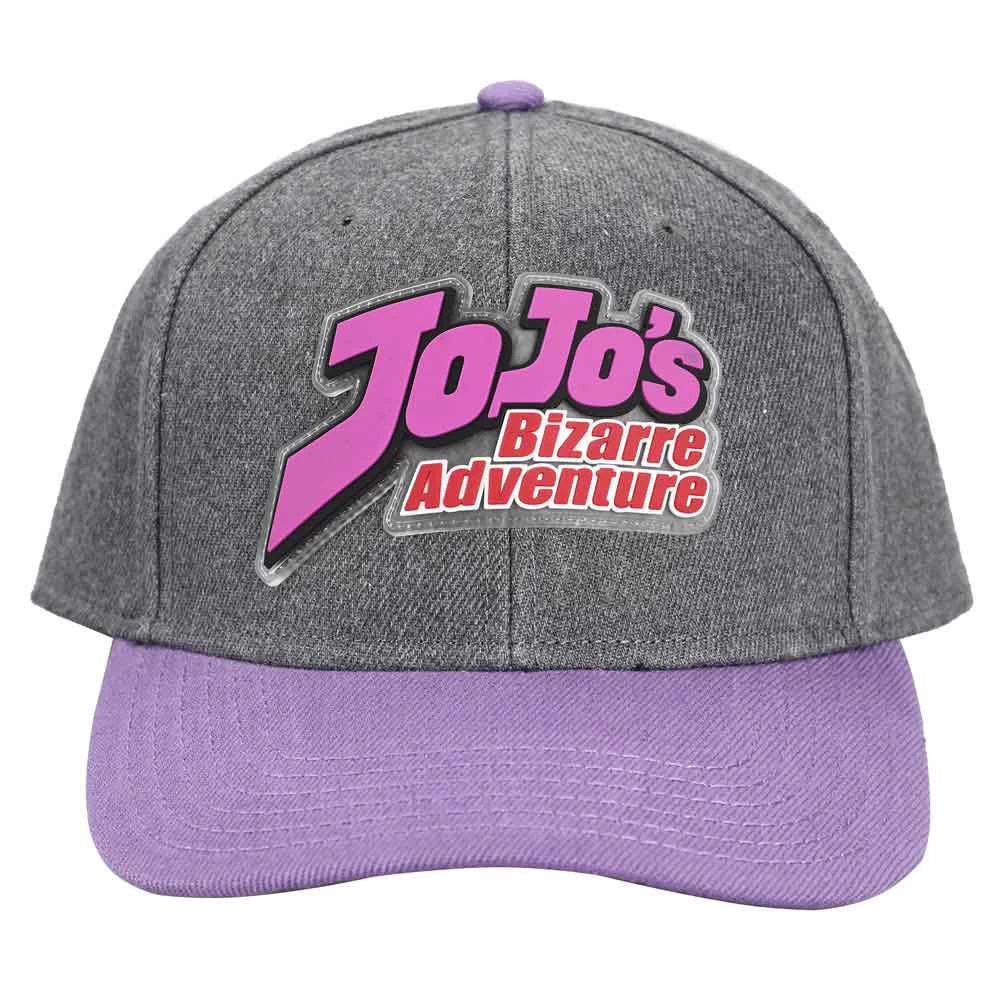JoJo's Bizarre Adventure Logo Pre-Curved Bill Snapback Hat 2 JoJo's Bizarre Adventure Logo Pre-Curved Bill Snapback Hat - Image 2