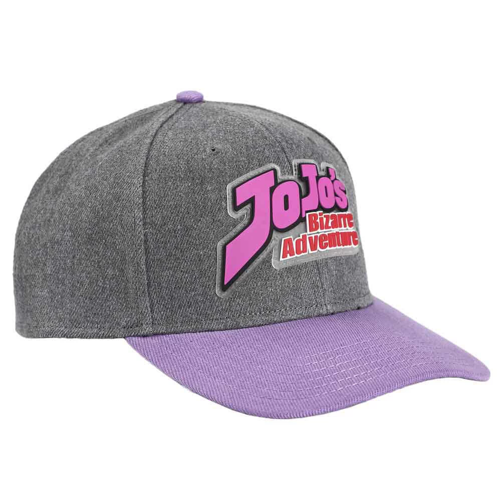 JoJo's Bizarre Adventure Logo Pre-Curved Bill Snapback Hat 3 JoJo's Bizarre Adventure Logo Pre-Curved Bill Snapback Hat - Image 3