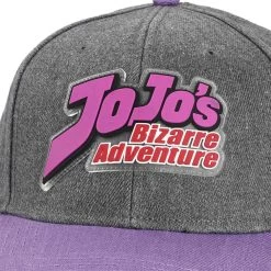 JoJo's Bizarre Adventure Logo Pre-Curved Bill Snapback Hat 11 JoJo's Bizarre Adventure Logo Pre-Curved Bill Snapback Hat -Anime Peripherals 0012967jojos bizarre adventure logo pre curved bill snapback