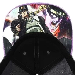 JoJo's Bizarre Adventure Logo Pre-Curved Bill Snapback Hat 9 JoJo's Bizarre Adventure Logo Pre-Curved Bill Snapback Hat -Anime Peripherals 0012969jojos bizarre adventure logo pre curved bill snapback