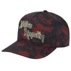 Jujutsu Kaisen Itadori Sublimated Tie Dye Pre-Curved Snapback