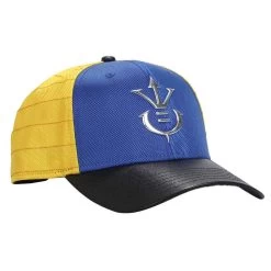 Dragon Ball Z Vegeta Saiyan Metal Icon Pre-Curved Bill Snapback Hat -Anime Peripherals 0018270dragon ball z vegeta saiyan metal icon pre curved bill snapback