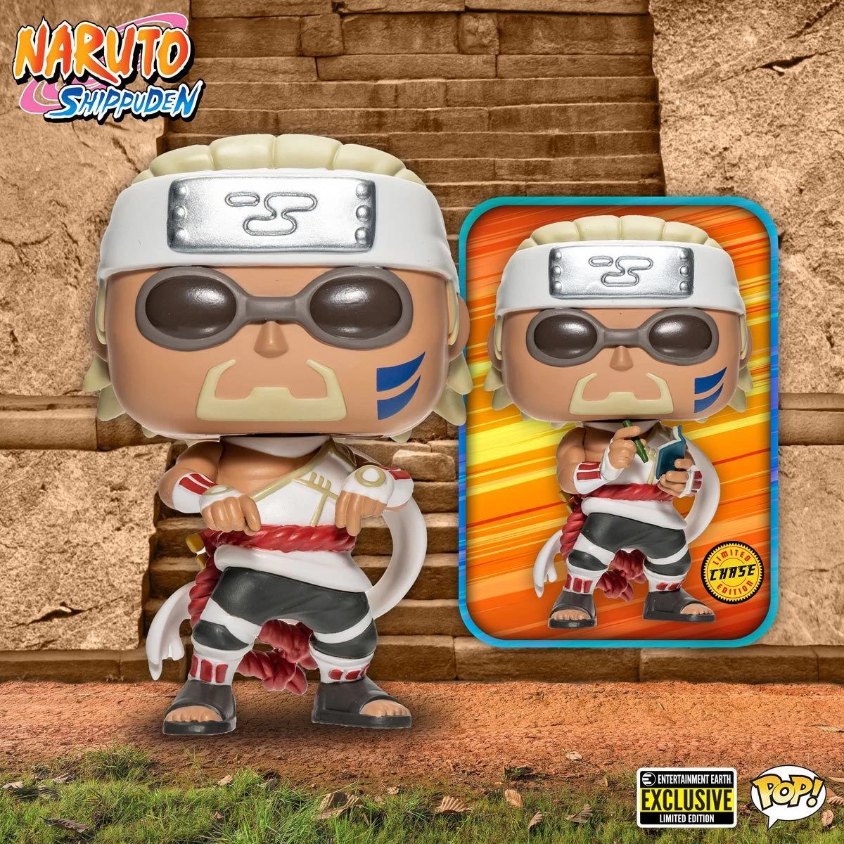 Funko Pop! Animation: Naruto Shippuden - Killer Bee Entertainment Earth Exclusive 4 Funko Pop! Animation: Naruto Shippuden - Killer Bee Entertainment Earth Exclusive - Image 4