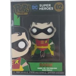DC COMICS Funko Pop! Pin - DC Super Heroes Robin #02 Enamel Pin