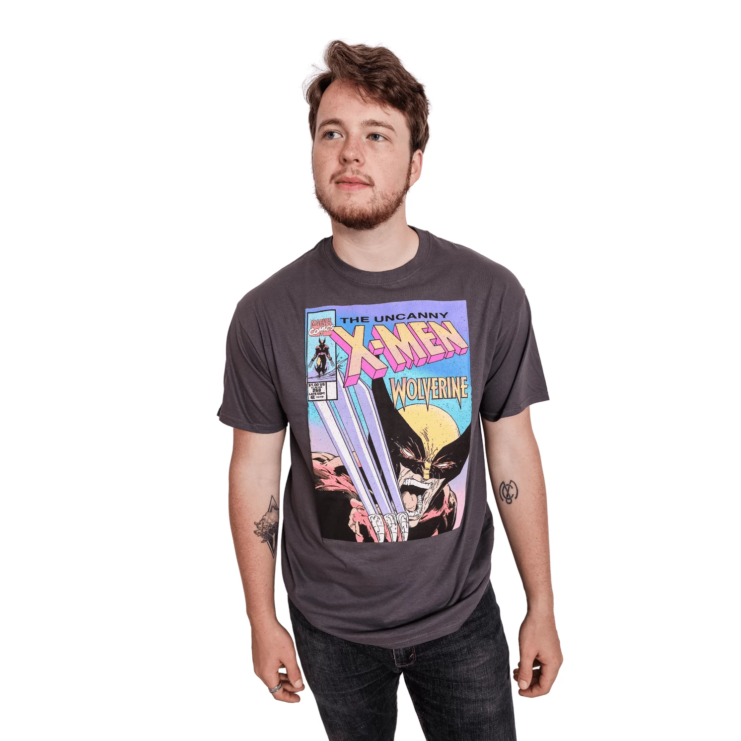 X-Men Uncanny Wolverine Claw Marvel Comics Officially Licensed Adult T-Shirt 2 X-Men Uncanny Wolverine Claw Marvel Comics Officially Licensed Adult T-Shirt - Image 2