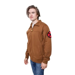 X-Men Cyclops 90's Animated Series Jacket Black Bird Marvel Comics Adult Jacket -Anime Peripherals 0x1a7668 photoroom