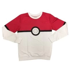 NINTENDO Pokemon Pokeball Adult Sublimated Sweatshirt