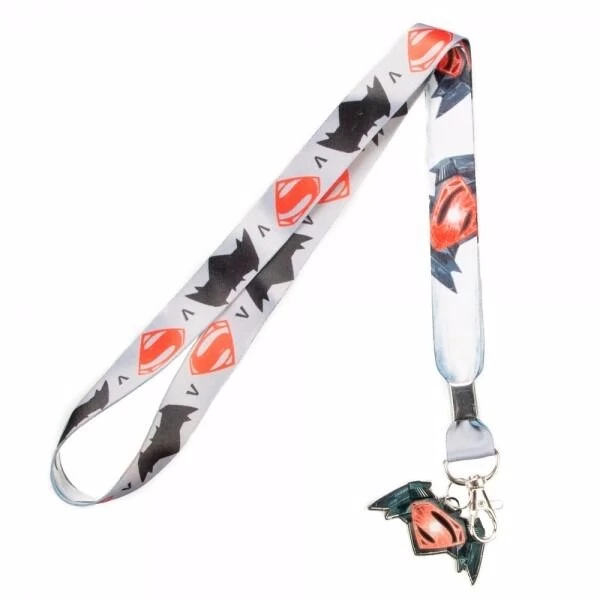 DC COMICS Batman Vs Superman Dawn Of Justice Logo Lanyard 1 DC COMICS Batman Vs Superman Dawn Of Justice Logo Lanyard