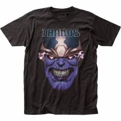 Thanos Teeth Clenched Marvel Comics Adult T-Shirt