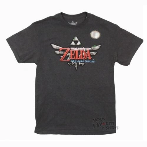 Zelda Skyward Sword Symbol Nintendo Adult T-Shirt 1 Zelda Skyward Sword Symbol Nintendo Adult T-Shirt