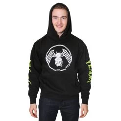 Venom Shatter Symbol With Kanji Marvel Pullover Hoodie 9 Venom Shatter Symbol With Kanji Marvel Pullover Hoodie -Anime Peripherals 40a