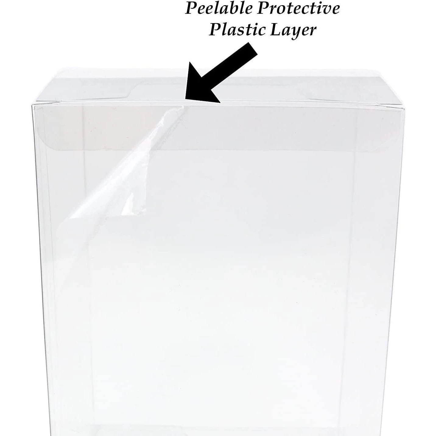 Fundom Clear Plastic Protector Case 0.50MM Extra Thick For 4" Funko Pop (10 Pack) 6 Fundom Clear Plastic Protector Case 0.50MM Extra Thick For 4" Funko Pop (10 Pack) - Image 6