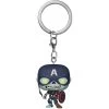 Funko Pop! Keychain Marvel What If? - Zombie Captain America Vinyl Figure