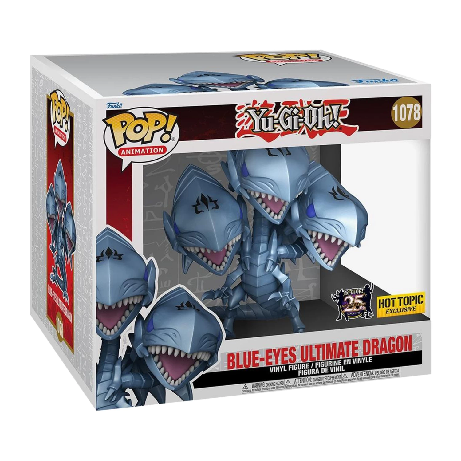 Funko Pop! Animation: Yu-Gi-Oh - Blue-Eyes Ultimate Dragon Hot Topic Exclusive 2 Funko Pop! Animation: Yu-Gi-Oh - Blue-Eyes Ultimate Dragon Hot Topic Exclusive - Image 2