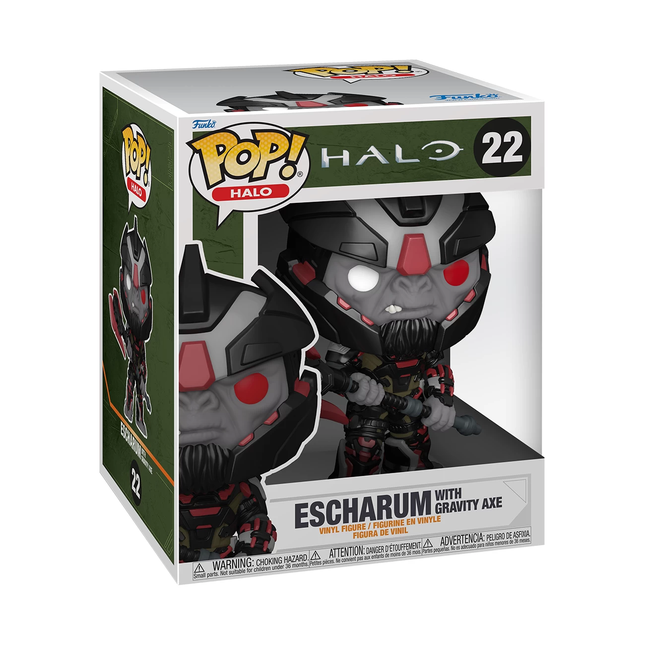 Funko Pop Games Halo Infinite - Escharum With Axe 6 Inch Figure 2 Funko Pop Games Halo Infinite - Escharum With Axe 6 Inch Figure - Image 2