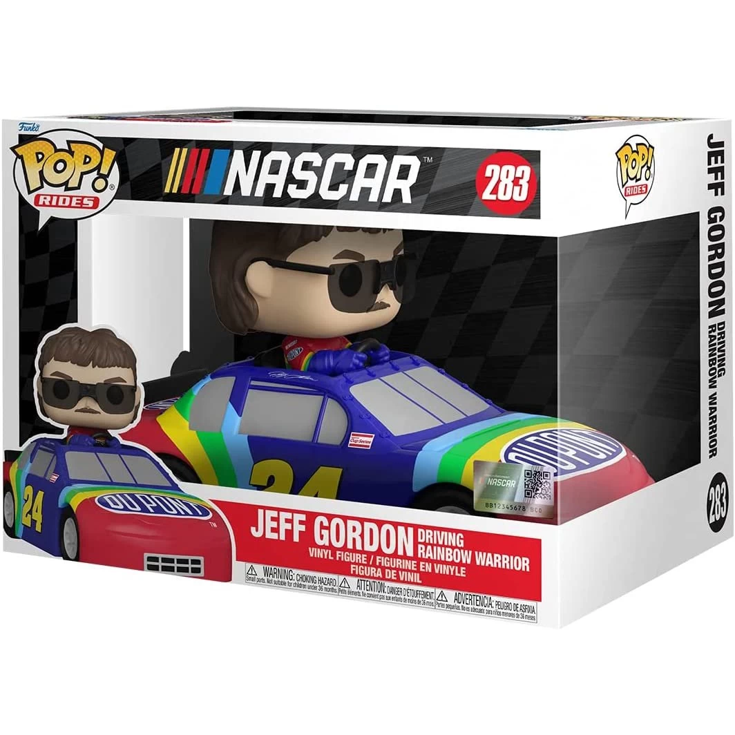 Funko Pop! Ride Super Deluxe: NASCAR - Jeff Gordon (Rainbow Warriors) 2 Funko Pop! Ride Super Deluxe: NASCAR - Jeff Gordon (Rainbow Warriors) - Image 2