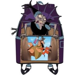 Loungefly Disney Eng Villains Scene Yzma Womens Double Strap Shoulder Bag Purse Backpack