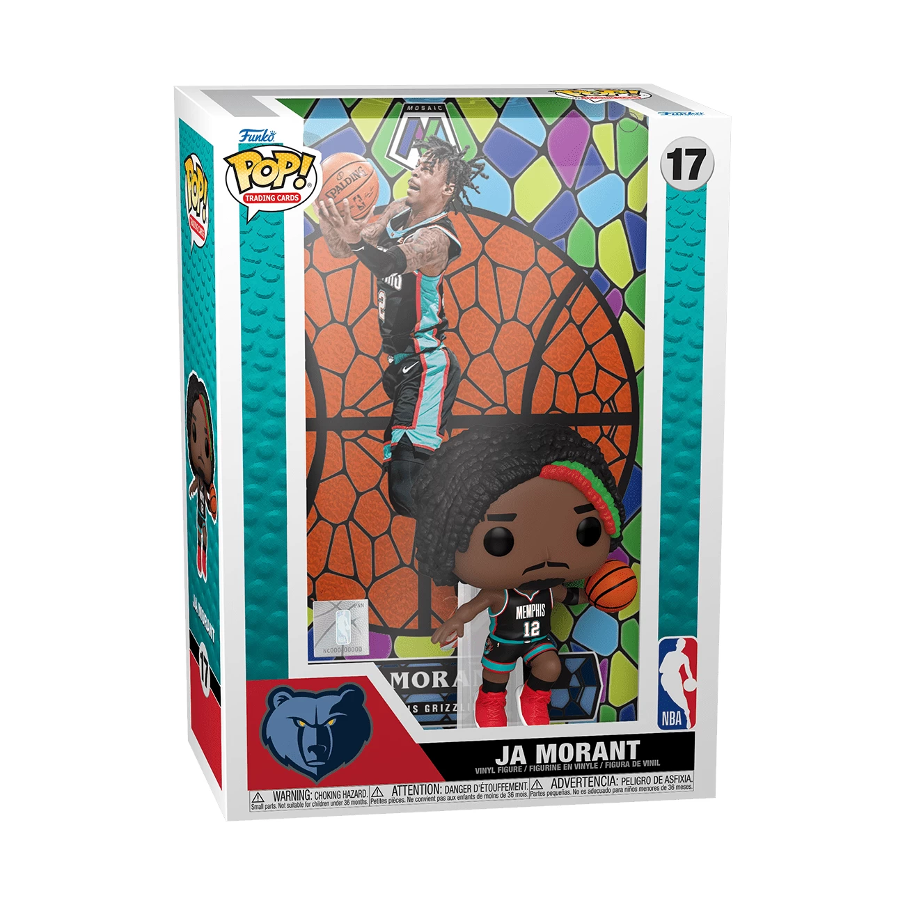 Funko Pop! Trading Cards: NBA - Ja Morant Mosaic 2 Funko Pop! Trading Cards: NBA - Ja Morant Mosaic - Image 2