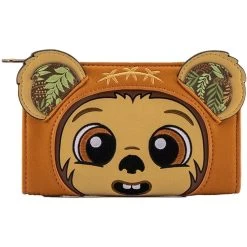 Loungefly Star Wars Wicket Ewok Cosplay Faux Leather Wallet