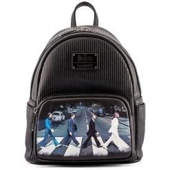 Loungefly The Beatles Abbey Road Womens Double Strap Shoulder Bag Purse
