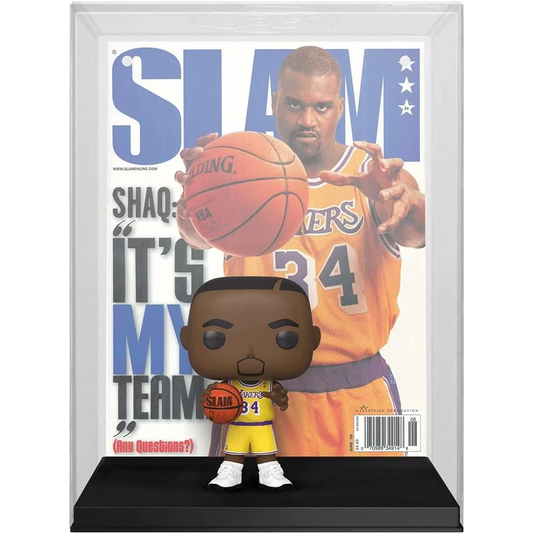 Funko Pop! NBA Cover: SLAM - Shaquille O'Neal 3 Funko Pop! NBA Cover: SLAM - Shaquille O'Neal - Image 3