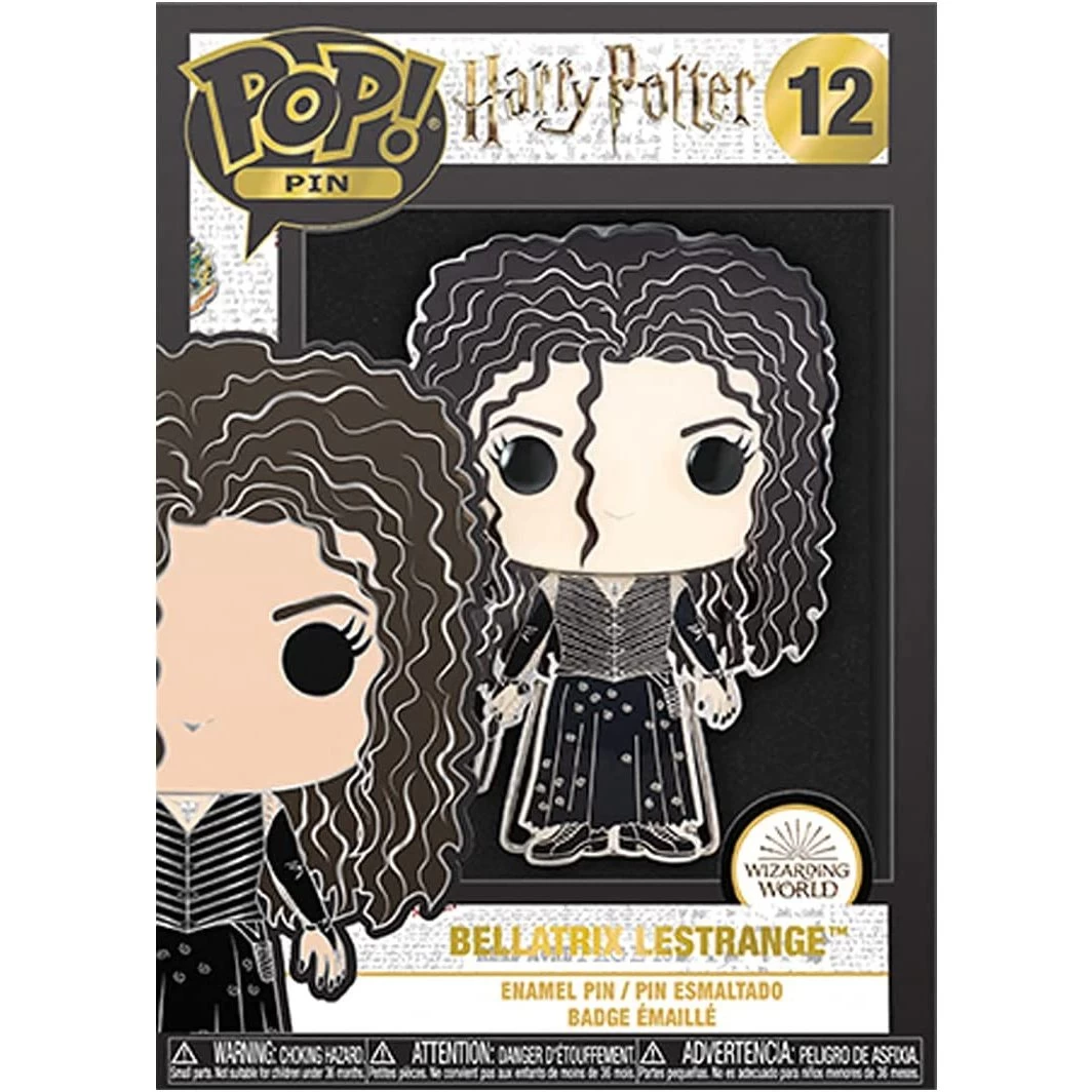Funko Pop! Pins: Harry Potter - Bellatrix Lestrange 2 Funko Pop! Pins: Harry Potter - Bellatrix Lestrange - Image 2