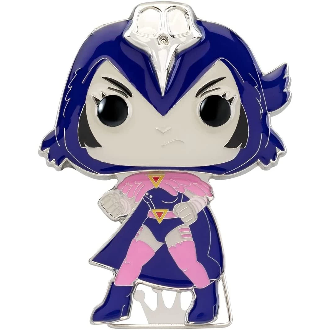 DC COMICS Funko Pop! Sized Pin DC: Teen Titans - Raven 2 DC COMICS Funko Pop! Sized Pin DC: Teen Titans - Raven - Image 2