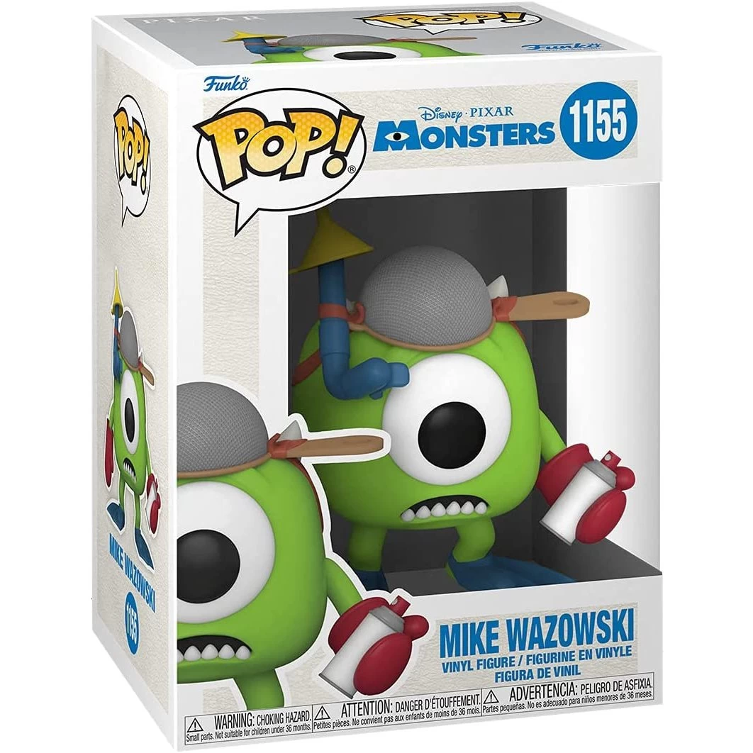 Funko Pop! Disney: Monsters Inc 20th - Mike With Mitts Vinyl Figure 2 Funko Pop! Disney: Monsters Inc 20th - Mike With Mitts Vinyl Figure - Image 2