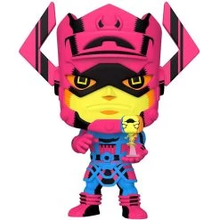 Funko Pop! Jumbo Marvel Galactus With Silver Surfer (Black Light Version) 10" Vinyl Figure