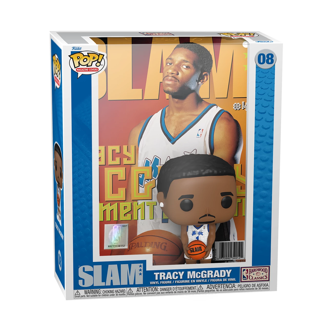 Funko Pop! Magazine Covers NBA: SLAM Magazine - Tracy McGrady 2 Funko Pop! Magazine Covers NBA: SLAM Magazine - Tracy McGrady - Image 2