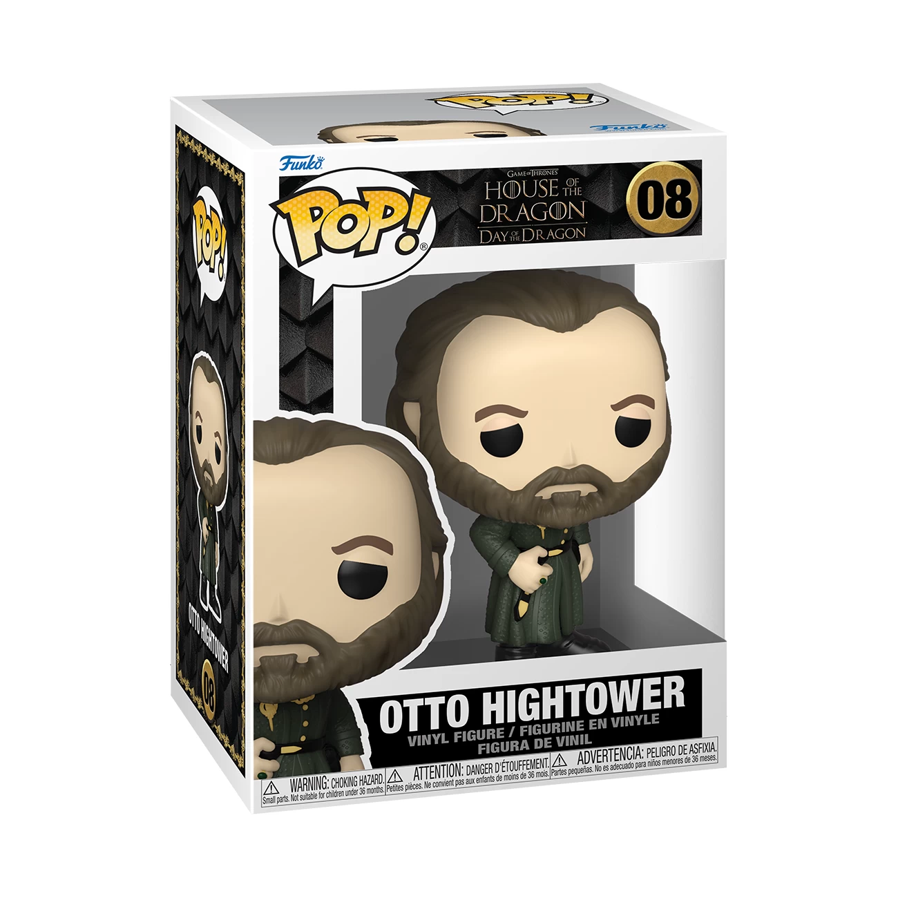 Funko Pop! Game Of Thrones: House Of The Dragon - Otto Hightower 3 Funko Pop! Game Of Thrones: House Of The Dragon - Otto Hightower - Image 3