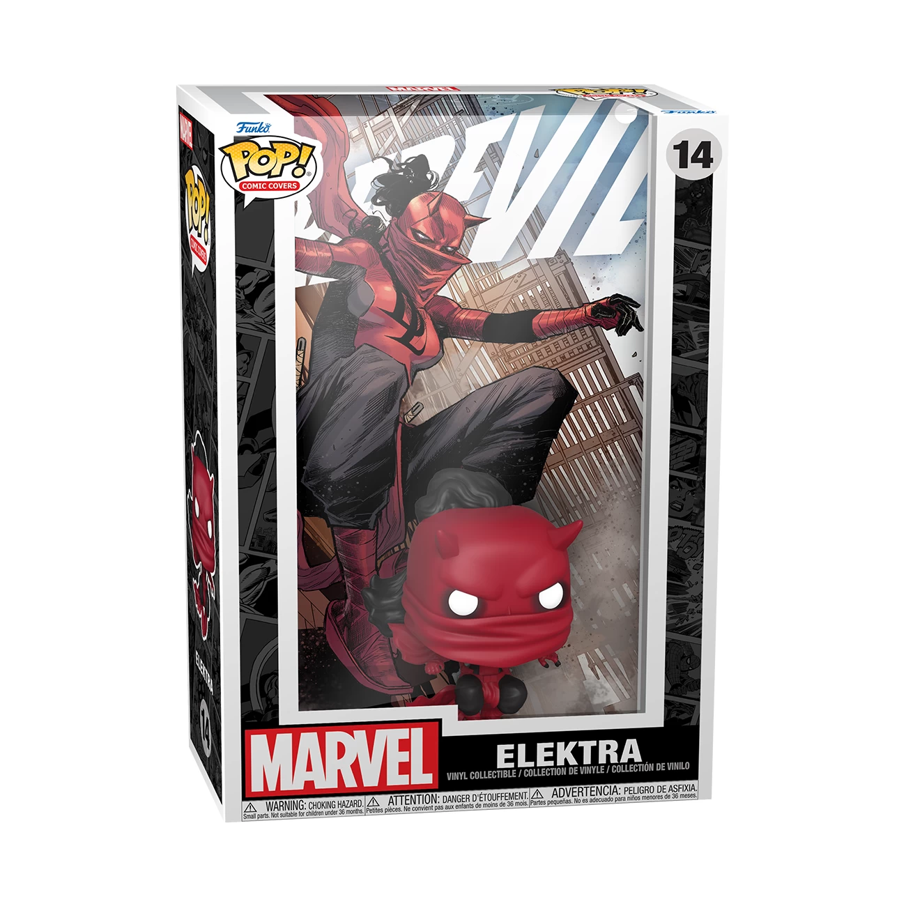 Funko Pop! Comic Covers: Marvel - Elektra As Daredevil 2 Funko Pop! Comic Covers: Marvel - Elektra As Daredevil - Image 2