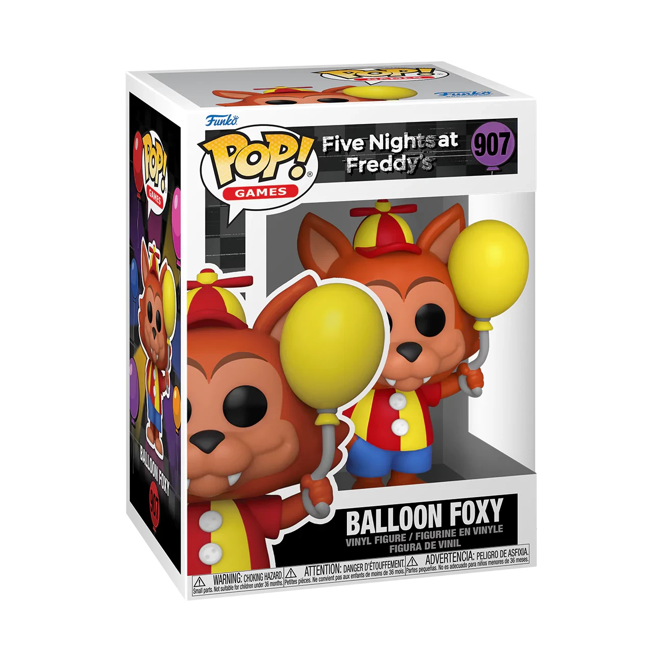 Funko Pop! Games: Five Nights At Freddy's Balloon Circus - Balloon Foxy 2 Funko Pop! Games: Five Nights At Freddy's Balloon Circus - Balloon Foxy - Image 2