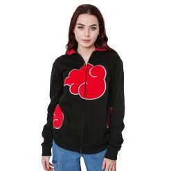Naruto Shippuden Itachi Akatsuki Hidden Leaf Symbol Cosplay Hoodie With Headband -Anime Peripherals 676549a