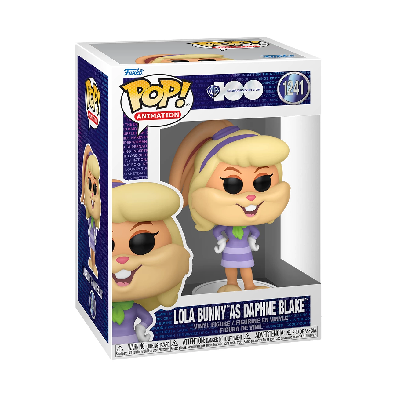 Funko Pop! Animation: Warner Bros 100th - Lola Bunny As Daphne Blake 2 Funko Pop! Animation: Warner Bros 100th - Lola Bunny As Daphne Blake - Image 2