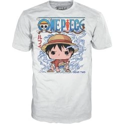 Funko Pop! Boxed Tee: One Piece - Luffy Gear Two