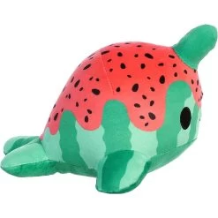 Aurora World Tasty Peach - 7" Watermelon Nomwhal Plush -Anime Peripherals 710bDv z5KL. AC SL1500
