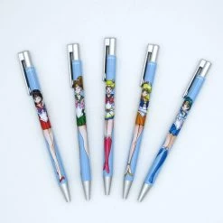 Sailor Moon Featuring Sailor Mercury Mars Jupiter Venus And Sailor Moon Pen Set Of Five