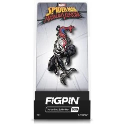 FiGPiN Spider-Man: Maximum Venom - Venomized Spider-Man (#628) Enamel Pin