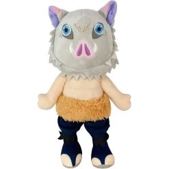 Demon Slayer Kimetsu No Yaiba Hashibira Inosuke Moveable Plush 8" Great Eastern
