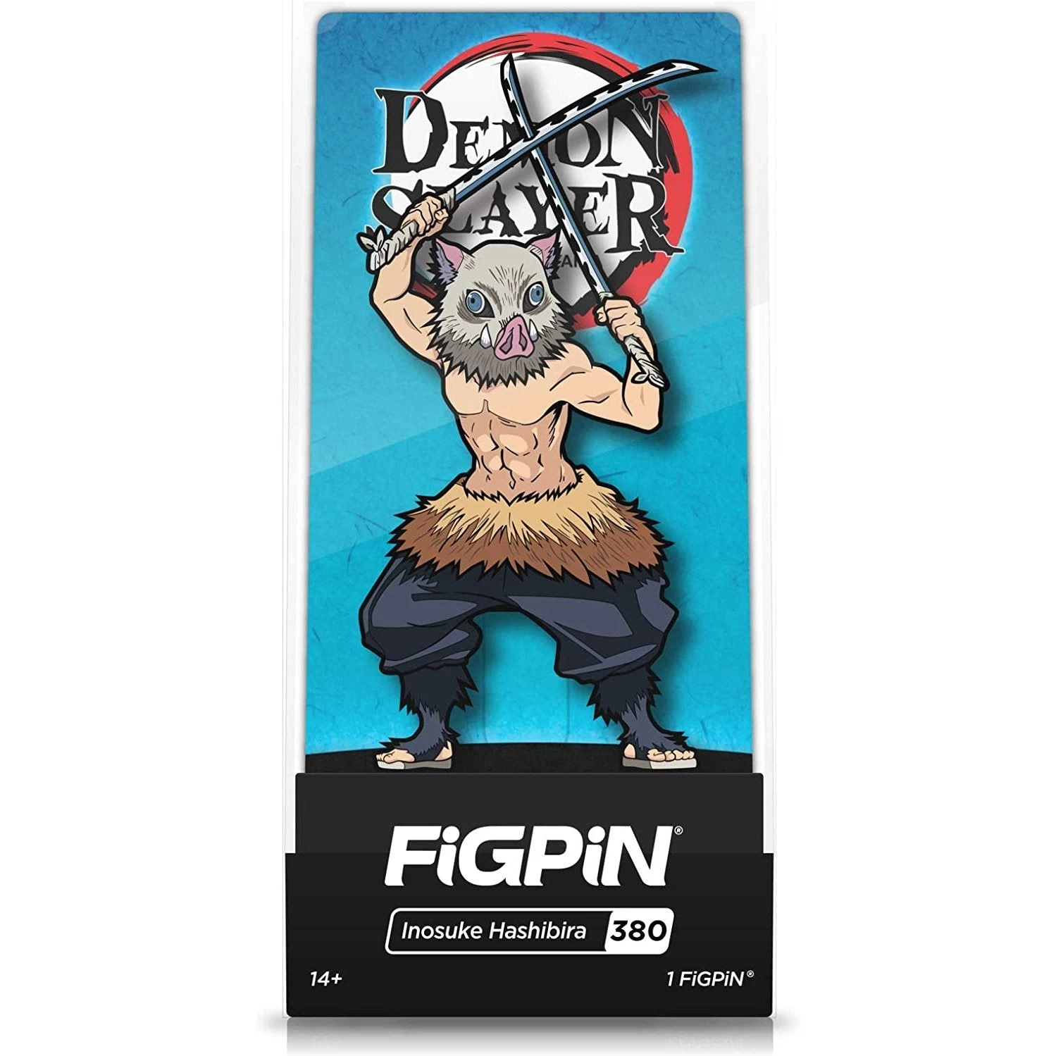 FiGPiN Demon Slayer - Inosuke Hashibira Enamel Pin 3 FiGPiN Demon Slayer - Inosuke Hashibira Enamel Pin - Image 3