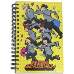 My Hero Academia Group Anime Spiral Notebook