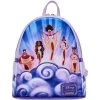 Disney Hercules Muses Clouds Mini Backpack Double Strap Shoulder Bag Purse