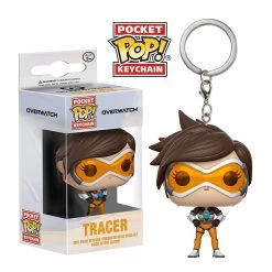 Funko Pop Keychain Overwatch Tracer Action Figure