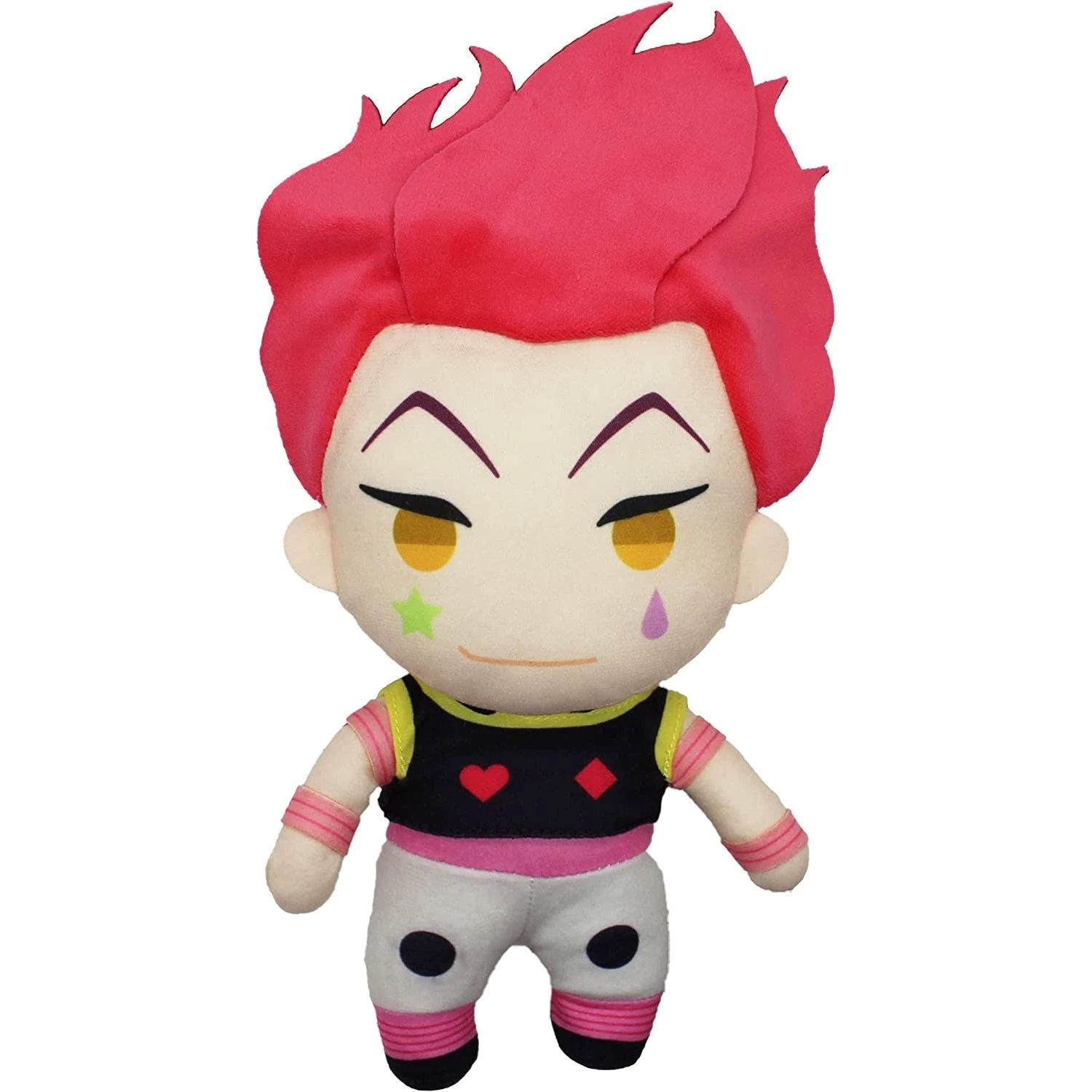 Great Eastern Entertainment Hunter X Hunter - Hisoka Heavens Arena Arc Plush 8" 1 Great Eastern Entertainment Hunter X Hunter - Hisoka Heavens Arena Arc Plush 8"