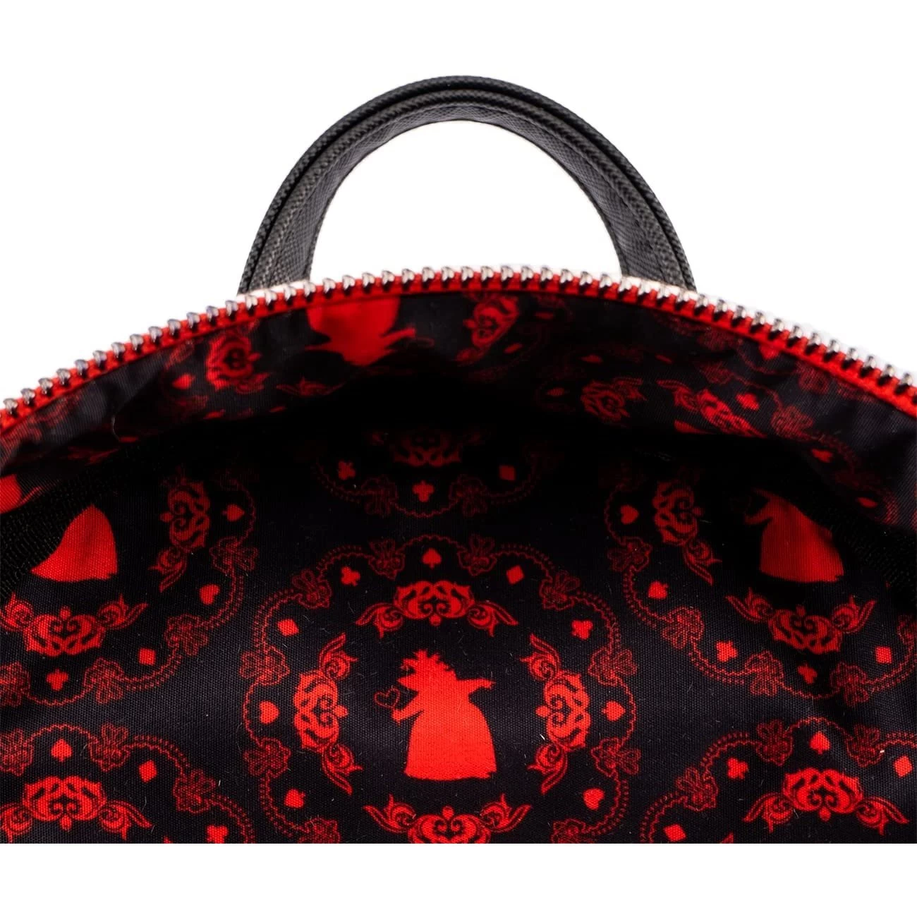 Loungefly Disney Villains Scene Series Queen Of Hearts Womens Double Strap Shoulder Bag Purse 5 Loungefly Disney Villains Scene Series Queen Of Hearts Womens Double Strap Shoulder Bag Purse - Image 5