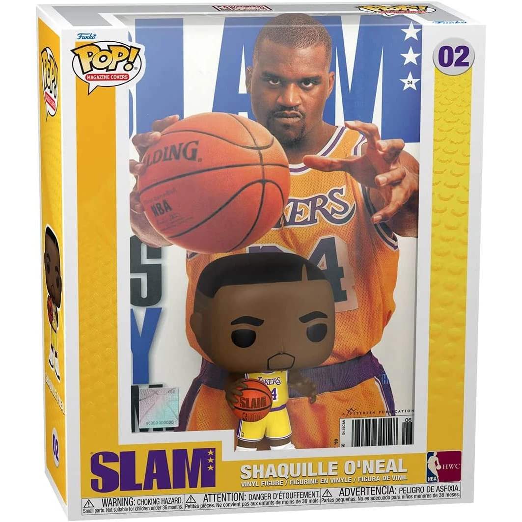 Funko Pop! NBA Cover: SLAM - Shaquille O'Neal 2 Funko Pop! NBA Cover: SLAM - Shaquille O'Neal - Image 2