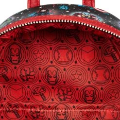 Loungefly Marvel Avengers Tattoo Women Backpack Double Strap Shoulder Bag Purse -Anime Peripherals 819xBk1ZheL. AC SL1024